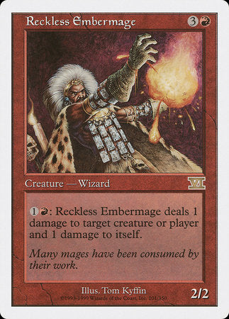 Reckless Embermage [Classic Sixth Edition] | GnG Games