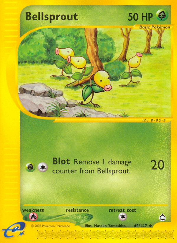 Bellsprout (45/147) [Aquapolis] | GnG Games