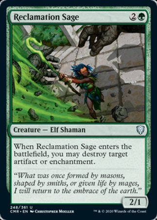 Reclamation Sage [Commander Legends] | GnG Games
