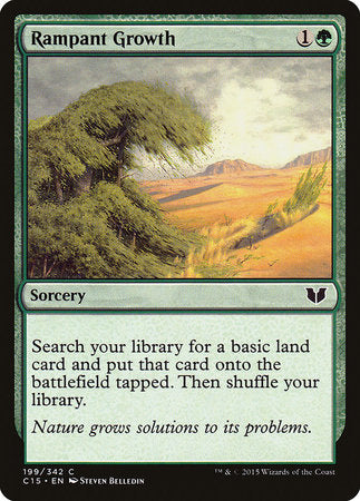 Rampant Growth [Commander 2015] | GnG Games