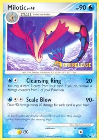 Milotic (70/147) (Prerelease Promo) [Nintendo: Black Star Promos] | GnG Games