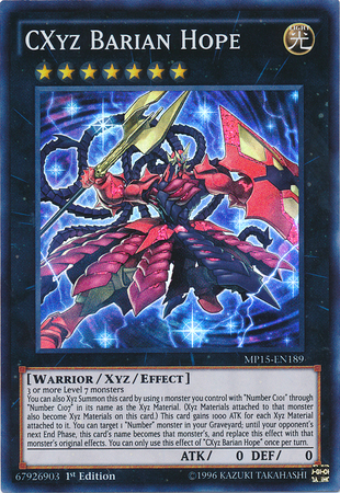 CXyz Barian Hope [MP15-EN189] Super Rare | GnG Games