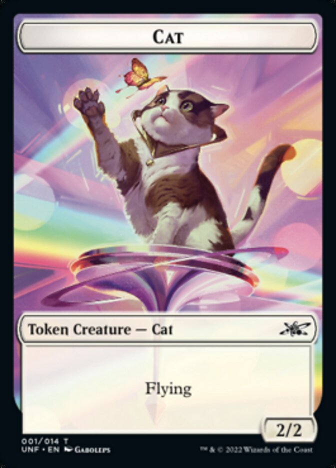 Cat Token [Unfinity Tokens] | GnG Games