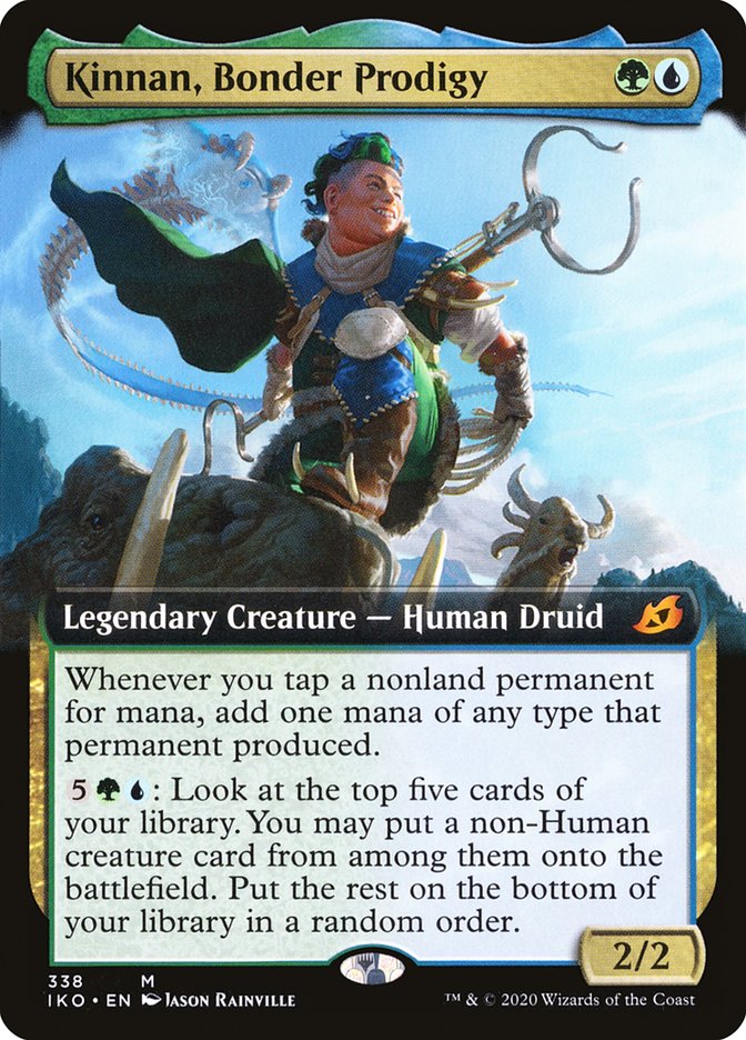 Kinnan, Bonder Prodigy (Extended Art) [Ikoria: Lair of Behemoths] | GnG Games