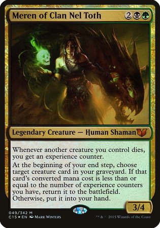 Meren of Clan Nel Toth (Oversized) [Commander 2015 Oversized] | GnG Games