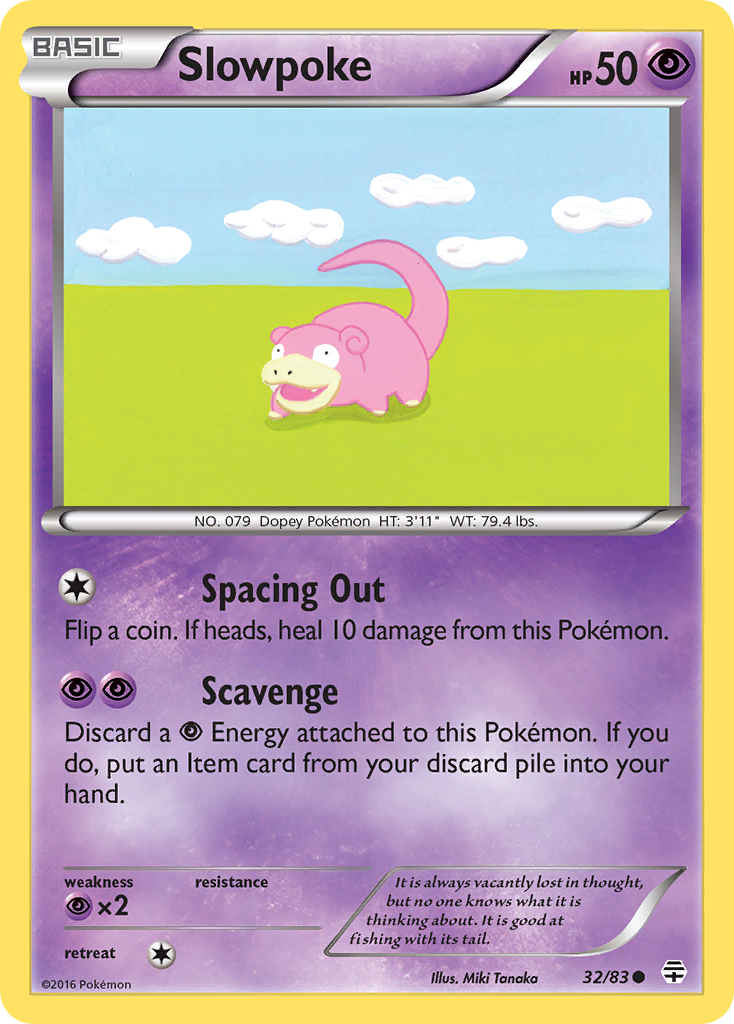Slowpoke (32/83) [XY: Generations] | GnG Games