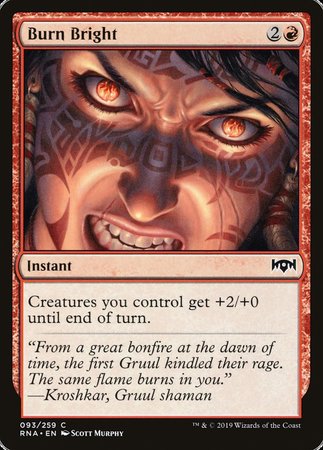 Burn Bright [Ravnica Allegiance] | GnG Games