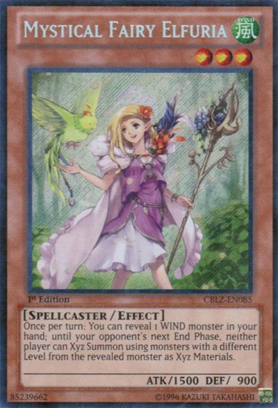 Mystical Fairy Elfuria [CBLZ-EN085] Secret Rare | GnG Games