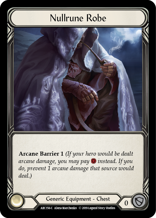 Nullrune Robe [ARC156-C] 1st Edition Normal | GnG Games