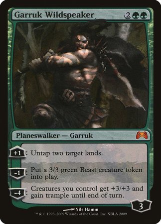 Garruk Wildspeaker [Duels of the Planeswalkers 2009 Promos ] | GnG Games