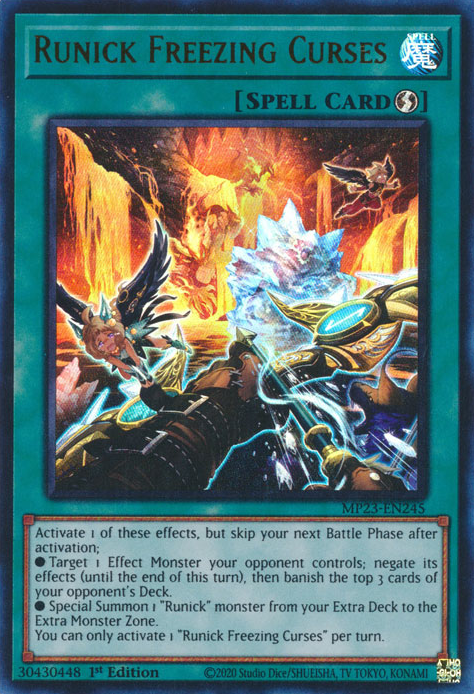 Runick Freezing Curses [MP23-EN245] Ultra Rare | GnG Games