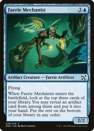 Faerie Mechanist [Duel Decks: Elves vs. Inventors] | GnG Games