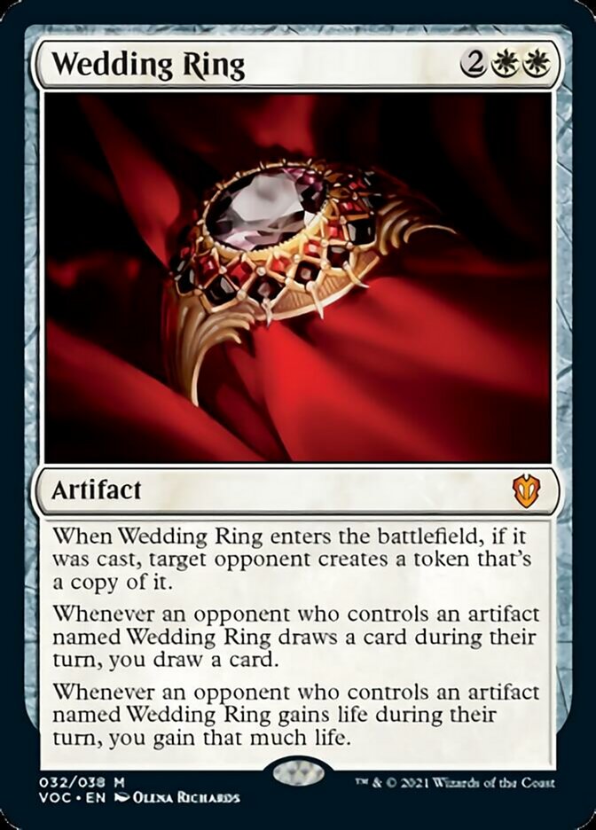 Wedding Ring [Innistrad: Crimson Vow Commander] | GnG Games