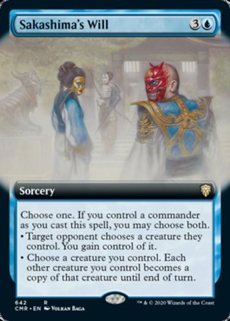 Sakashima's Will (Extended Art) [Commander Legends] | GnG Games