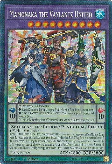 Mamonaka the Vaylantz United [TAMA-EN009] Collector's Rare | GnG Games