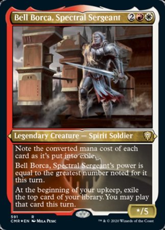 Bell Borca, Spectral Sergeant (Foil Etched) [Commander Legends] | GnG Games