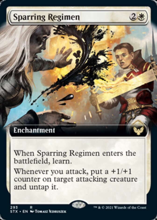 Sparring Regimen (Extended) [Strixhaven: School of Mages] | GnG Games