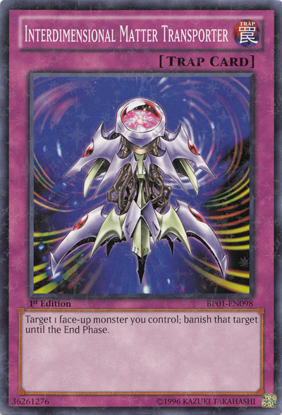 Interdimensional Matter Transporter [BP01-EN098] Starfoil Rare | GnG Games