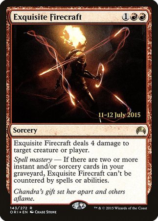 Exquisite Firecraft [Magic Origins Promos] | GnG Games