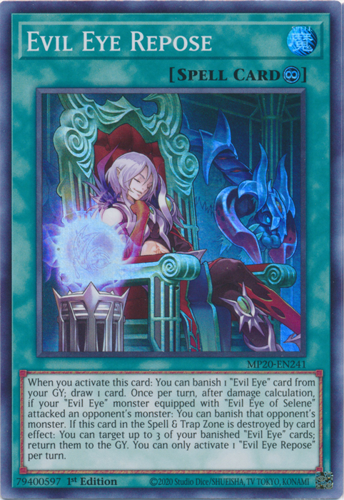 Evil Eye Repose [MP20-EN241] Super Rare | GnG Games