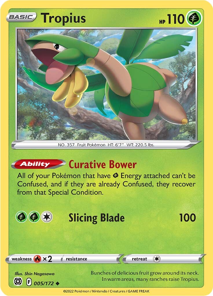 Tropius (005/172) [Sword & Shield: Brilliant Stars] | GnG Games