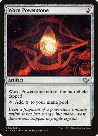 Worn Powerstone [Commander 2015] | GnG Games