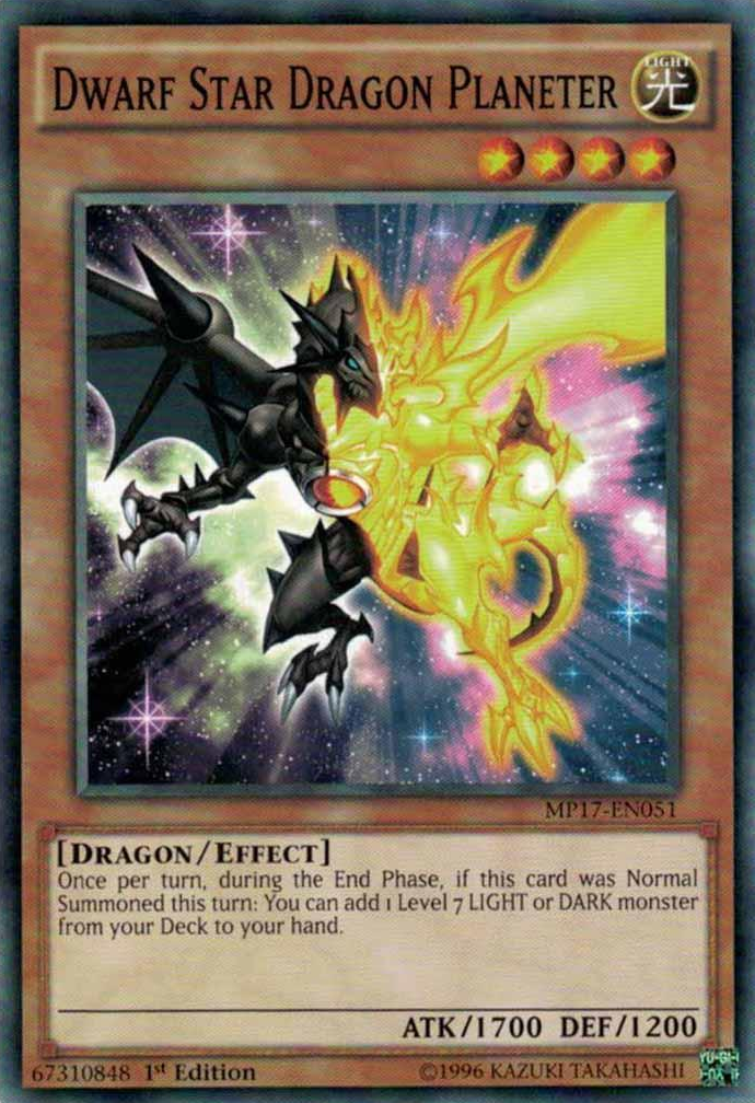 Dwarf Star Dragon Planeter [MP17-EN051] Common | GnG Games