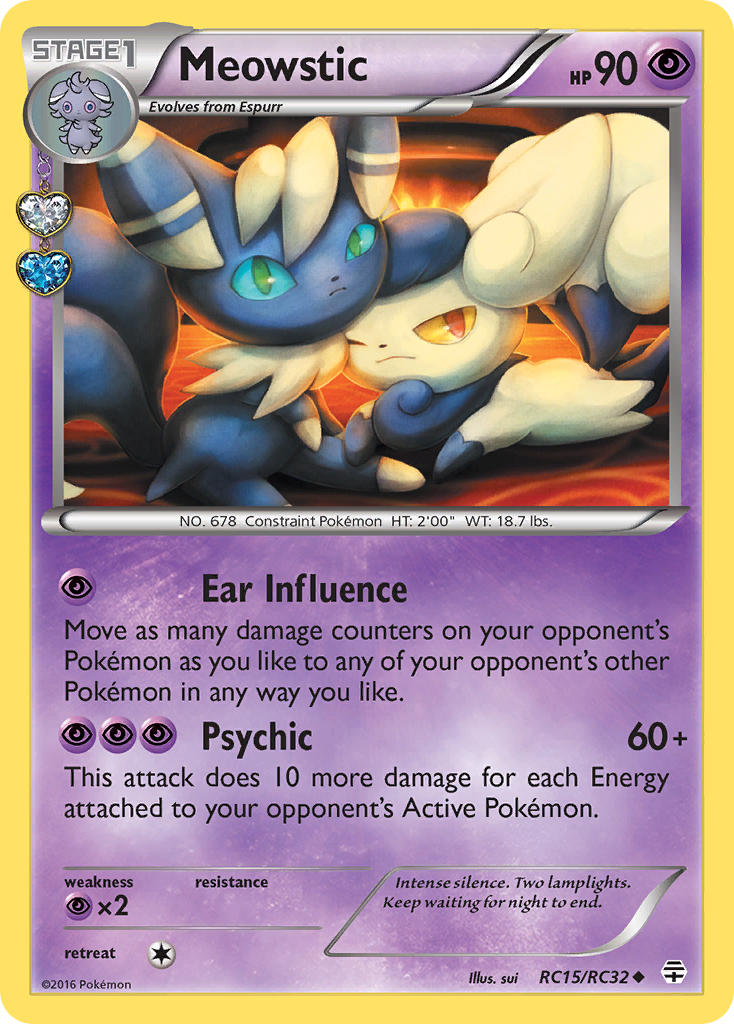 Meowstic (RC15/RC32) [XY: Generations] | GnG Games