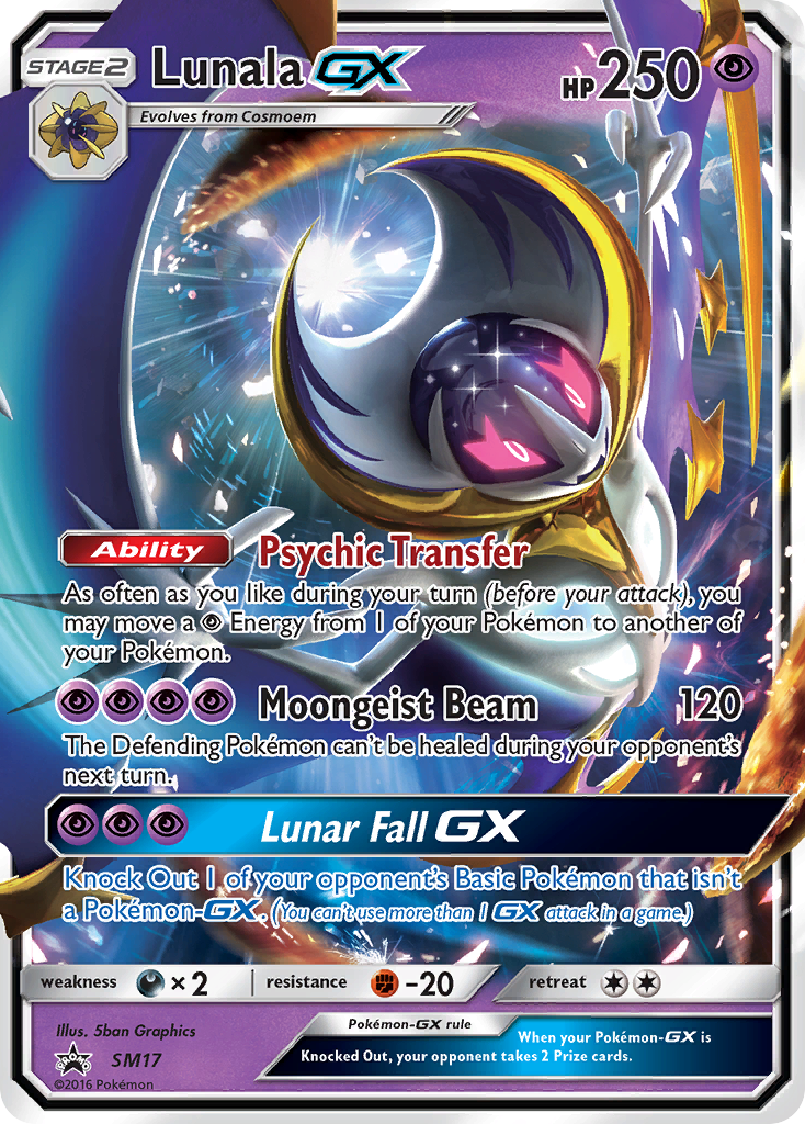 Lunala GX (SM17) [Sun & Moon: Black Star Promos] | GnG Games