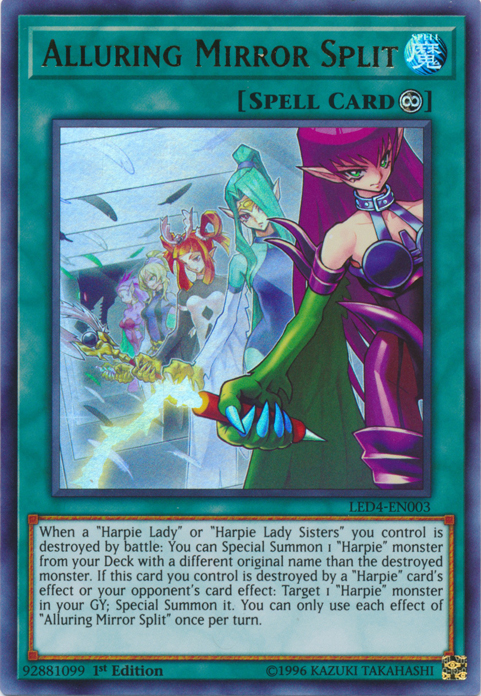 Alluring Mirror Split [LED4-EN003] Ultra Rare | GnG Games