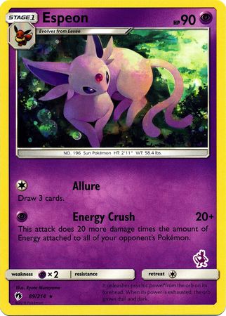 Espeon (89/214) (Mewtwo Deck) [Battle Academy 2020] | GnG Games