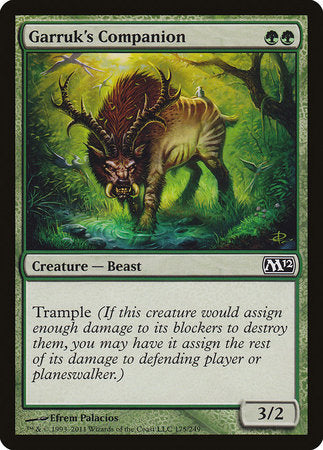 Garruk's Companion [Magic 2012] | GnG Games