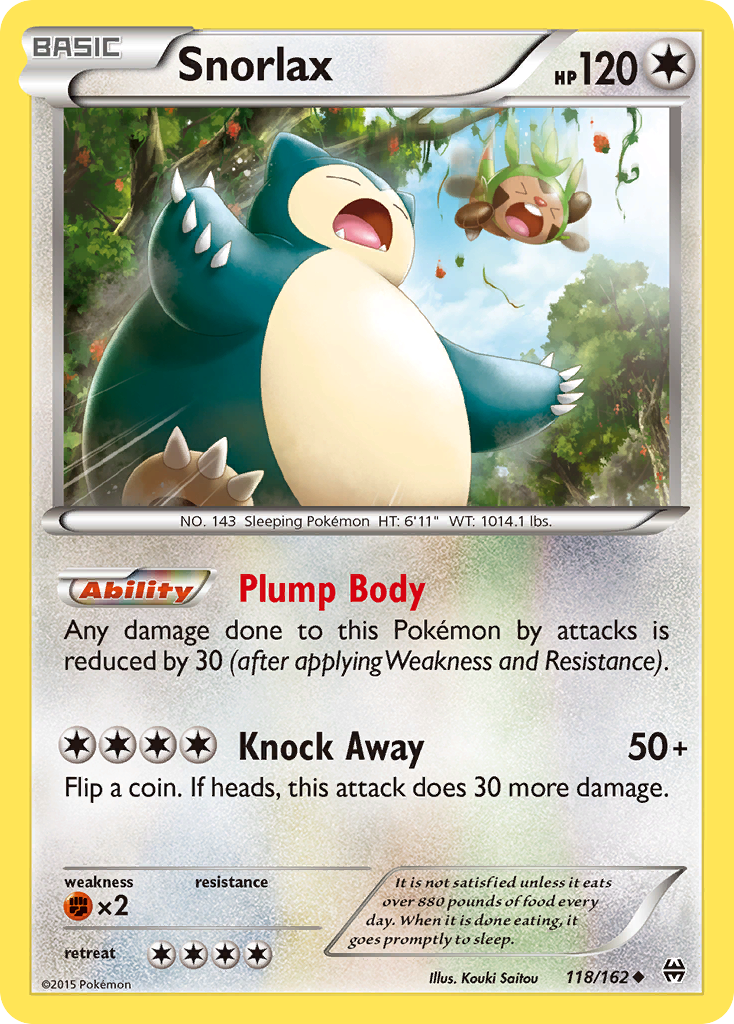 Snorlax (118/162) [XY: BREAKthrough] | GnG Games