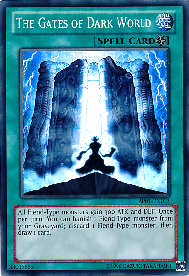 The Gates of Dark World [AP01-EN013] Super Rare | GnG Games
