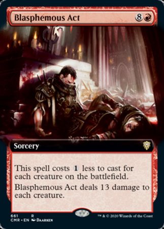 Blasphemous Act (Extended Art) [Commander Legends] | GnG Games