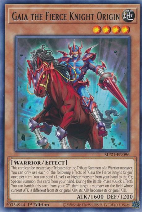 Gaia the Fierce Knight Origin [MP21-EN096] Rare | GnG Games