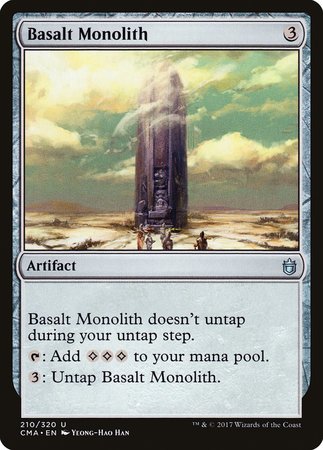 Basalt Monolith [Commander Anthology] | GnG Games