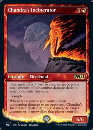 Chandra's Incinerator (Showcase) [Core Set 2021] | GnG Games