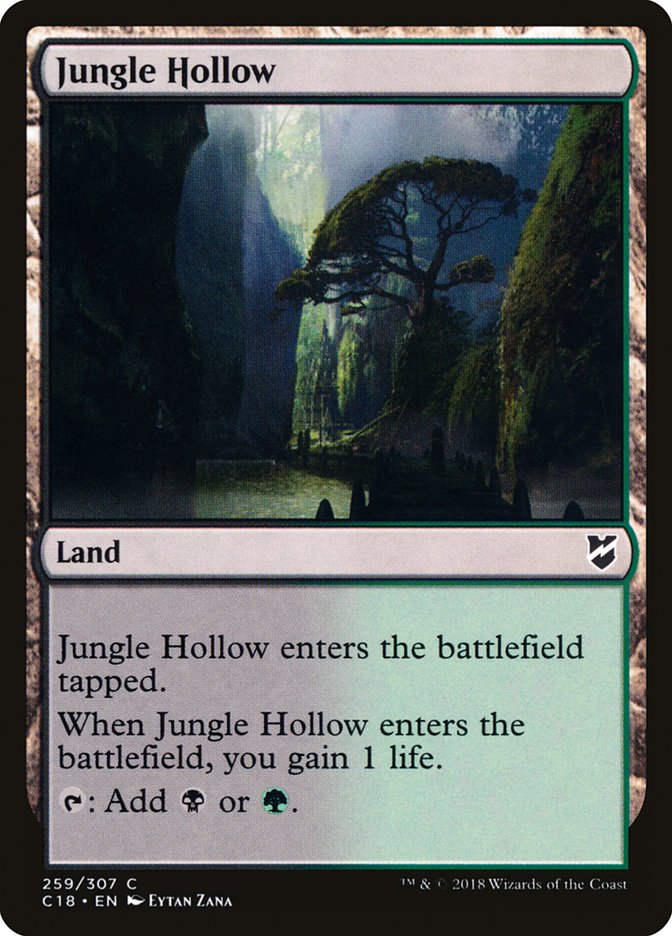 Jungle Hollow [Commander 2018] | GnG Games