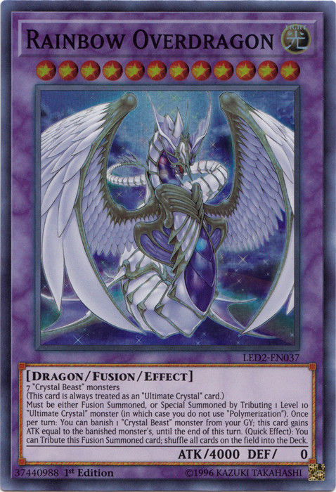 Rainbow Overdragon [LED2-EN037] Super Rare | GnG Games