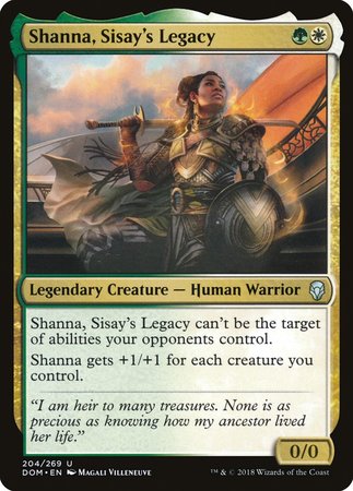 Shanna, Sisay's Legacy [Dominaria] | GnG Games