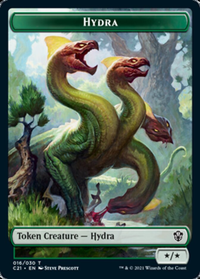 Hydra // Boar Token [Commander 2021 Tokens] | GnG Games