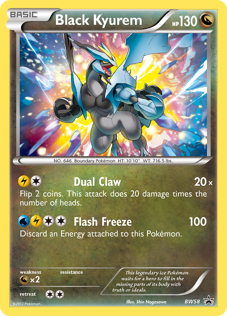 Black Kyurem (BW58) [Black & White: Black Star Promos] | GnG Games