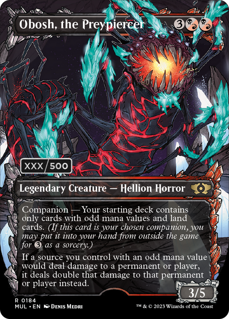 Obosh, the Preypiercer (Serialized) [Multiverse Legends] | GnG Games