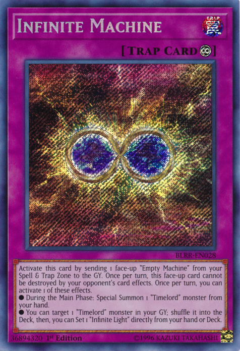 Infinite Machine [BLRR-EN028] Secret Rare | GnG Games