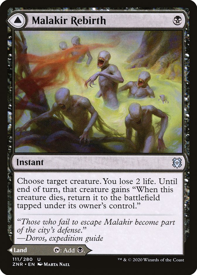 Malakir Rebirth // Malakir Mire [Zendikar Rising] | GnG Games