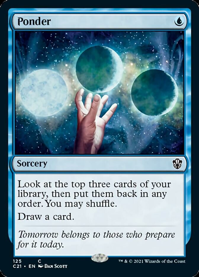 Ponder [Commander 2021] | GnG Games