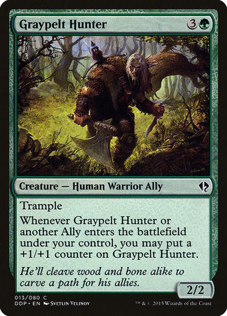 Graypelt Hunter [Duel Decks: Zendikar vs. Eldrazi] | GnG Games
