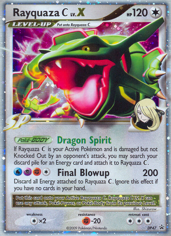 Rayquaza C LV.X (DP47) [Diamond & Pearl: Black Star Promos] | GnG Games