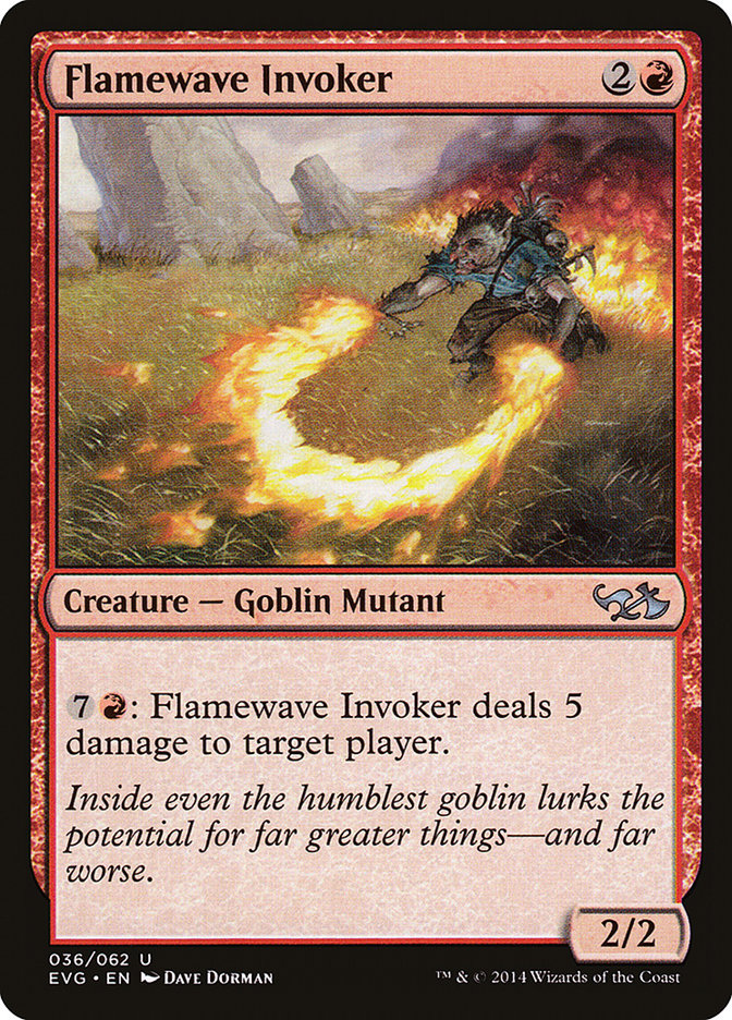 Flamewave Invoker (Elves vs. Goblins) [Duel Decks Anthology] | GnG Games